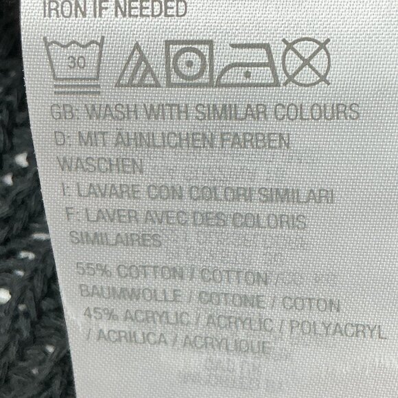 Medium Cardigan Du Jour Long-Sleeve Drape Front Open Stitch - Picture 9 of 10